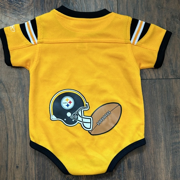 NFL TEAM APPAREL REEBOK KIDS STEELERS ONSIE - Picture 2 of 4